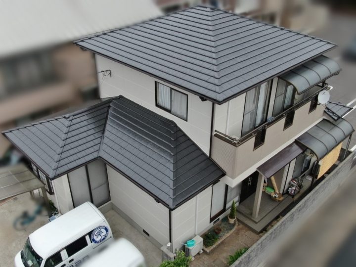 岡山県岡山市中区N様　外壁屋根フッ素塗装
