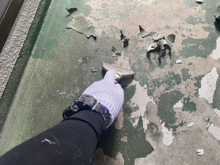 ベランダ ウレタン塗膜防水