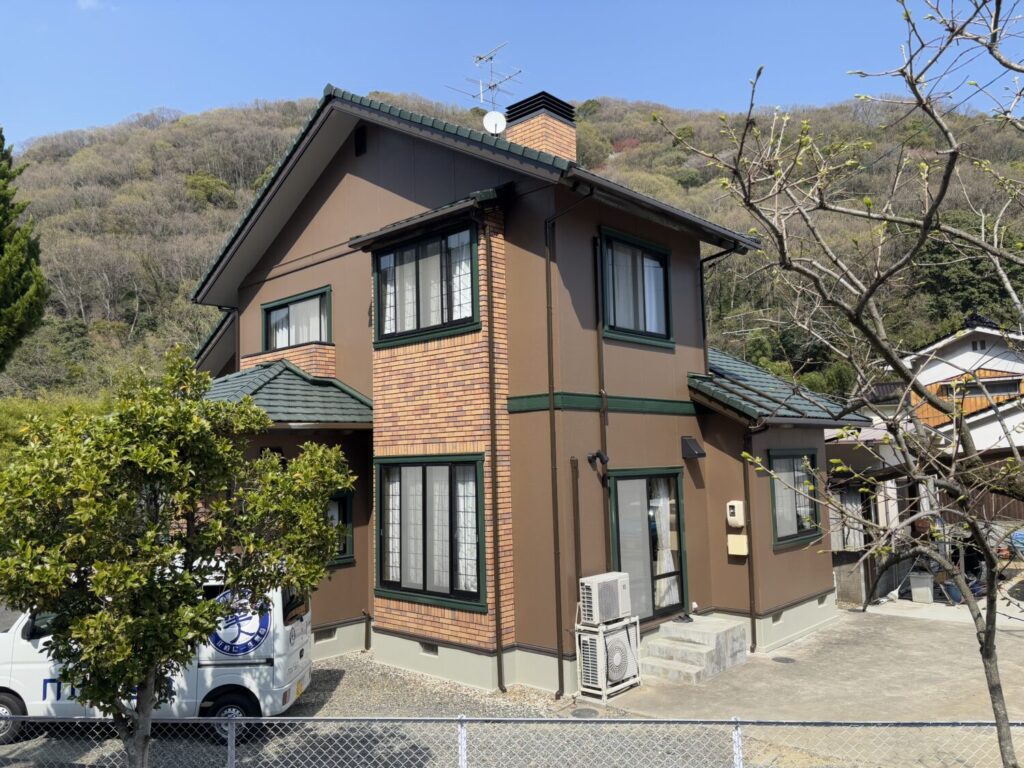 外壁塗装|ブラウン
