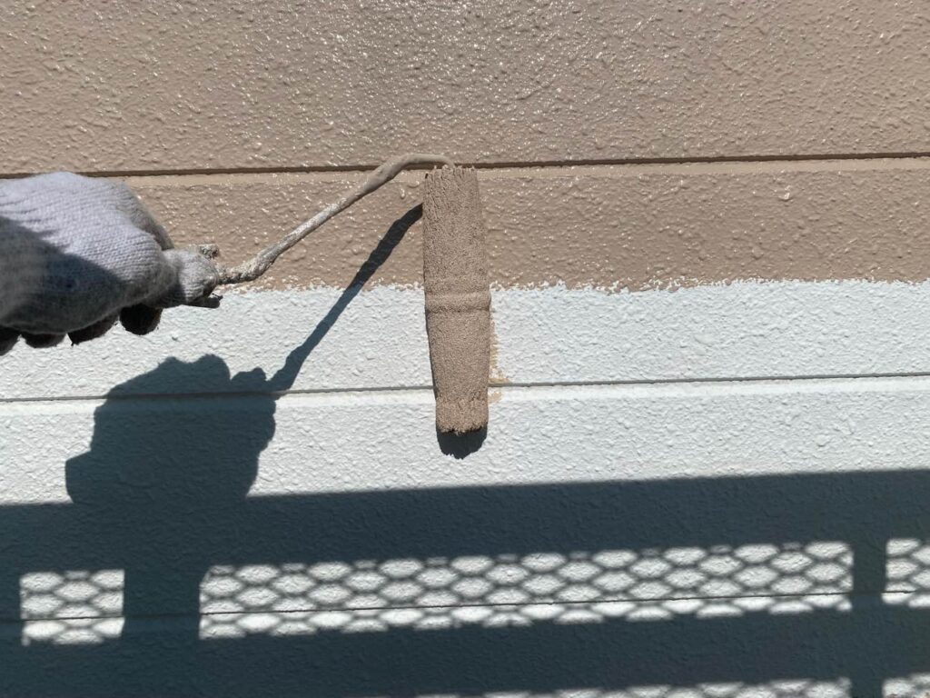 中塗り|岡山外壁塗装