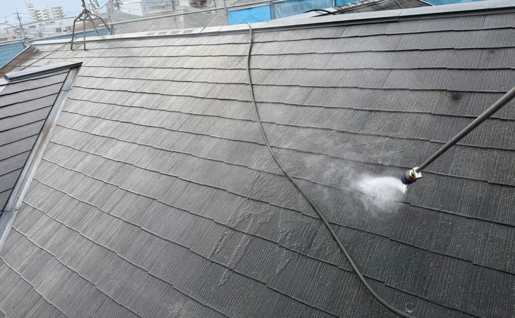 屋根洗浄