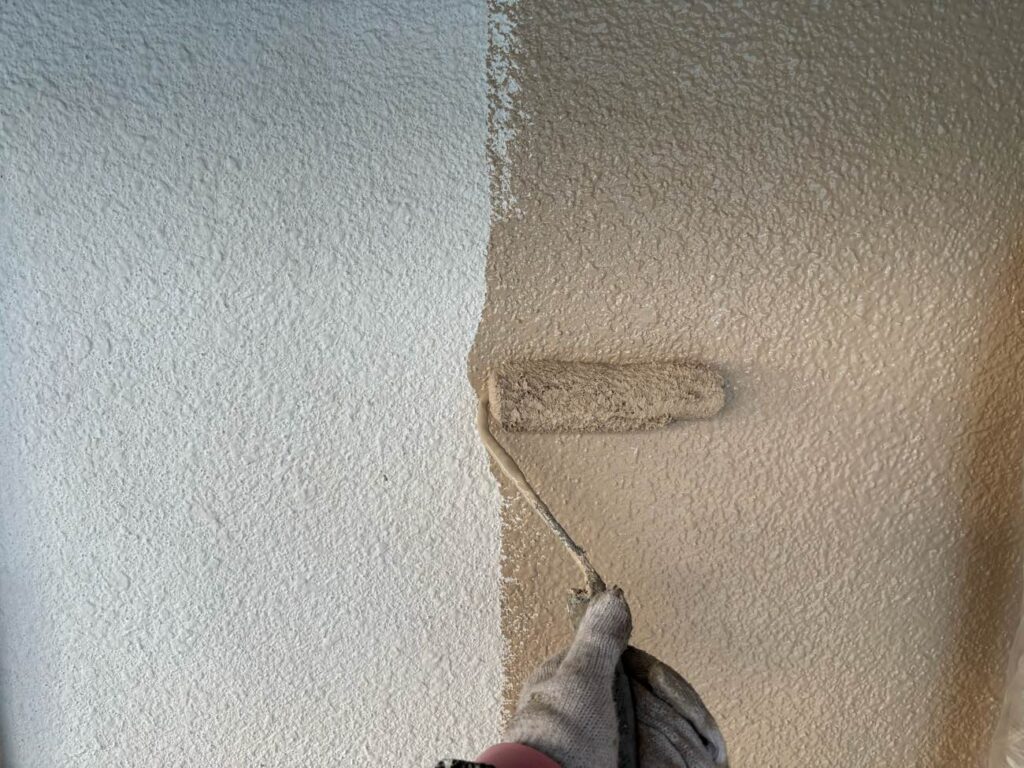 中塗り|外壁塗装岡山