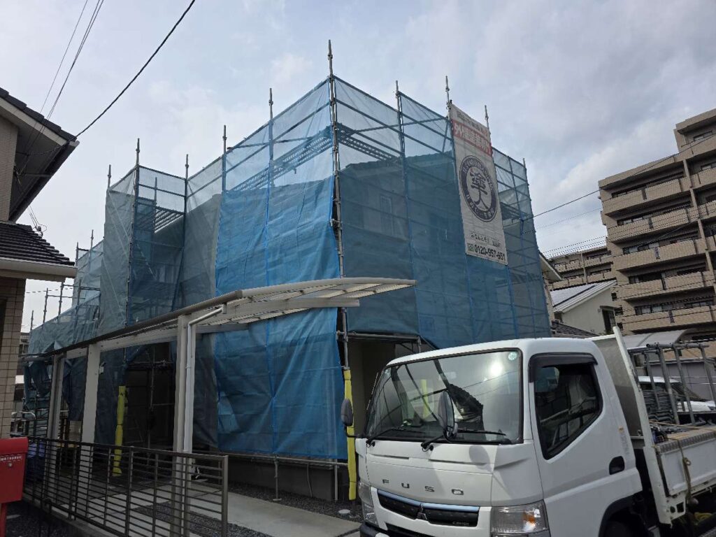 岡山市北区S様邸|外壁塗装工事