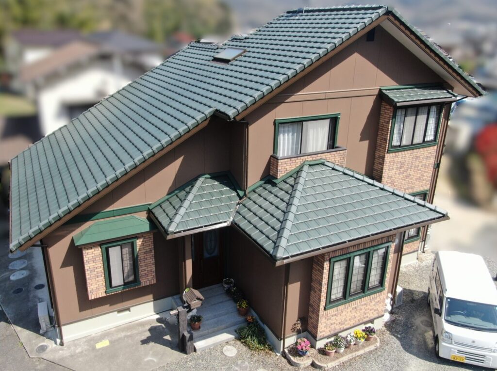 外壁塗装岡山|人気色|ブラウン