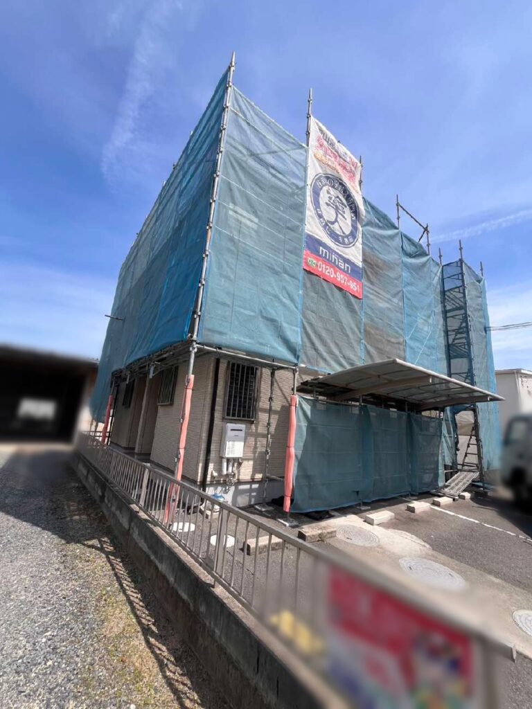 岡山市北区賃貸物件塗装