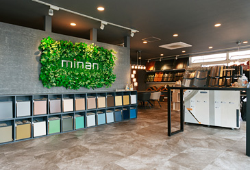 ミナンショールーム｜岡山外壁塗装専門店