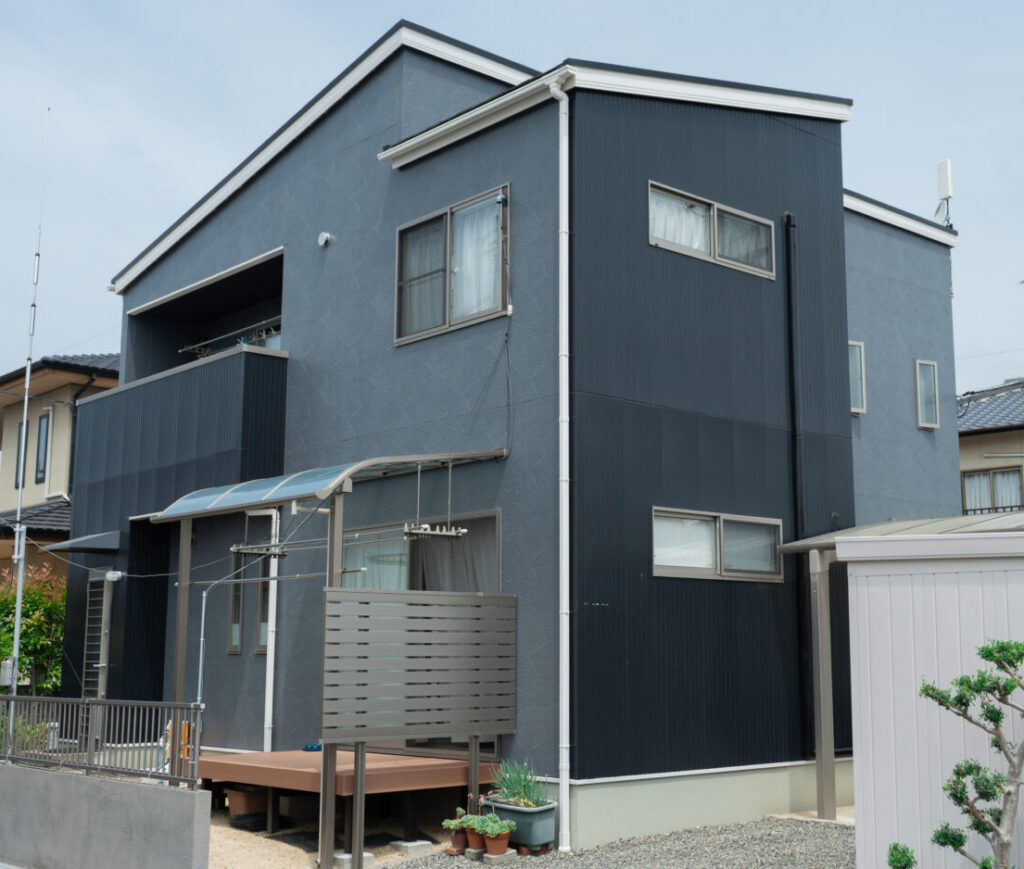 岡山　外壁塗装施工事例