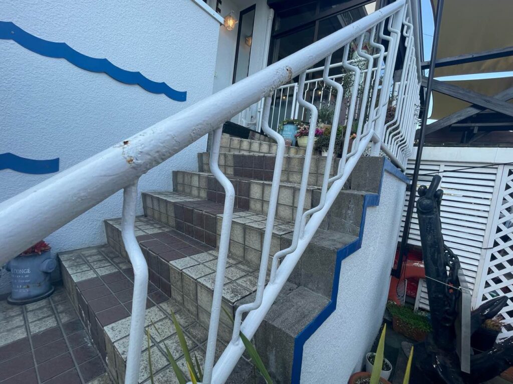 外壁塗装｜3年点検｜岡山｜鉄部塗装