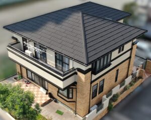 岡山市北区｜屋根カバー工事｜施工事例