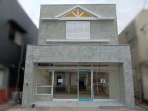 岡山県南区｜店舗｜外装リフォーム｜左官