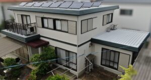 岡山市南区｜外壁塗装｜無機塗装｜施工事例
