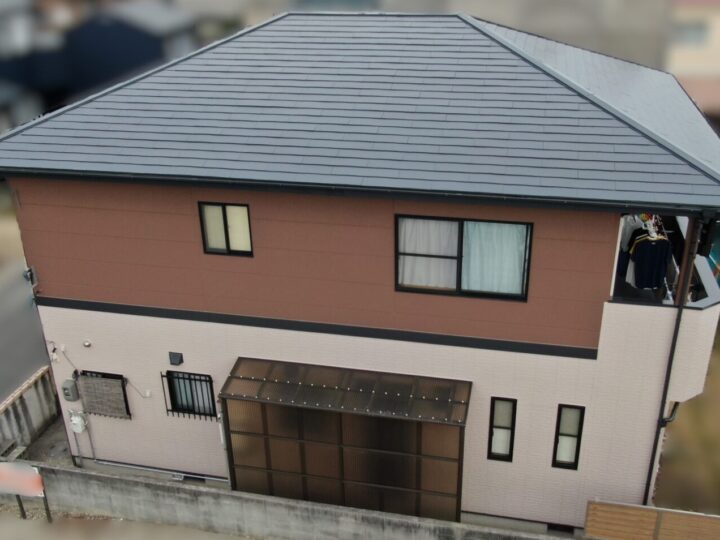 外壁塗装ラジカルシリコンプラン_岡山市南区N様_26023
