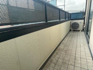 岡山市東区｜バルコニー防水工事｜カバー工法工事