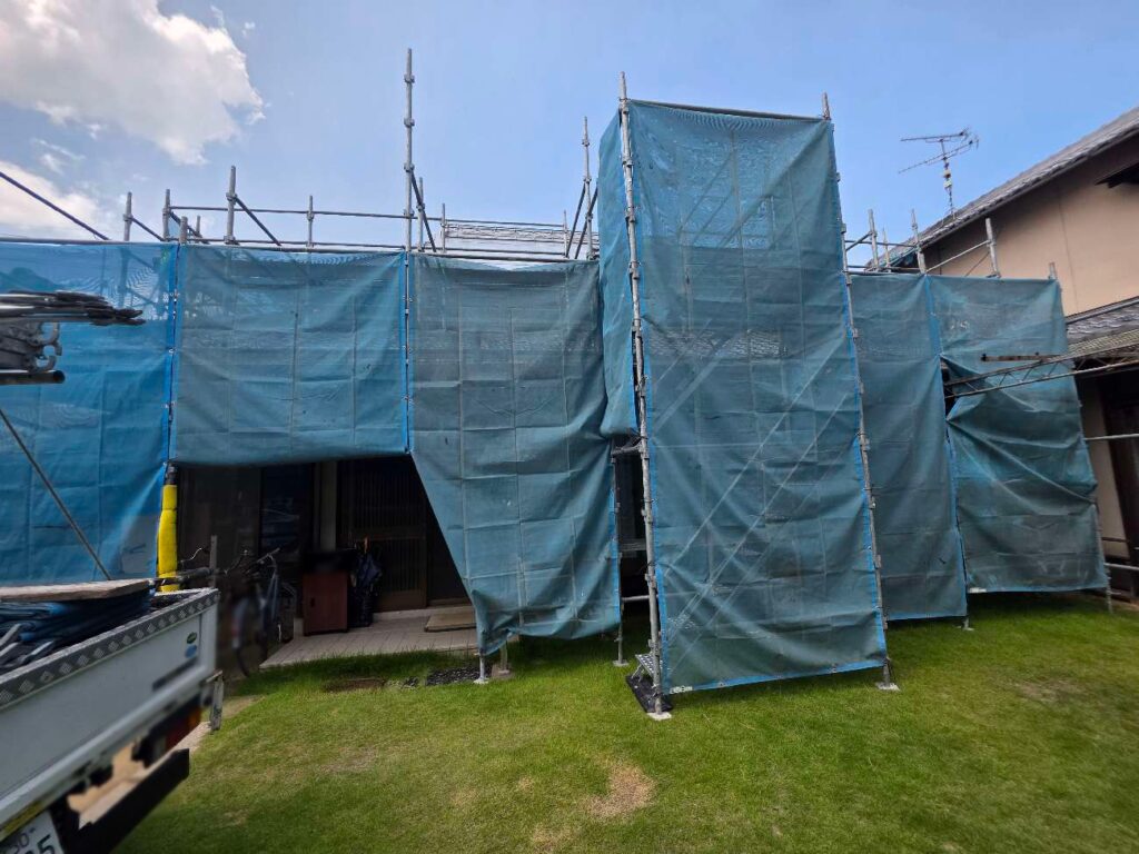 岡山市中区Ｏ様　屋根塗装　屋根材金属屋根　屋根使用塗料　金属専用塗料