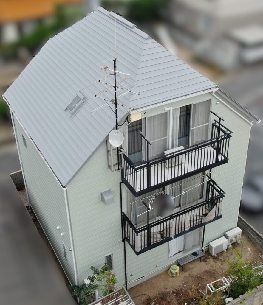 岡山市北区A様邸｜施工事例｜屋根塗装