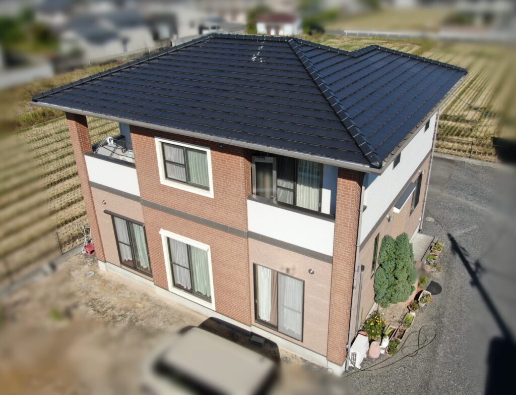 岡山市北区｜施工事例｜無機フッ素塗装｜フッ素クリヤー塗装｜施工前