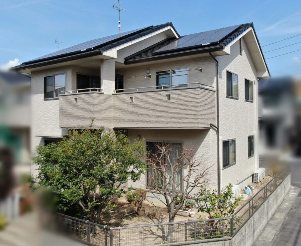 外壁塗装無機塗装プラン_岡山市北区A様_26026