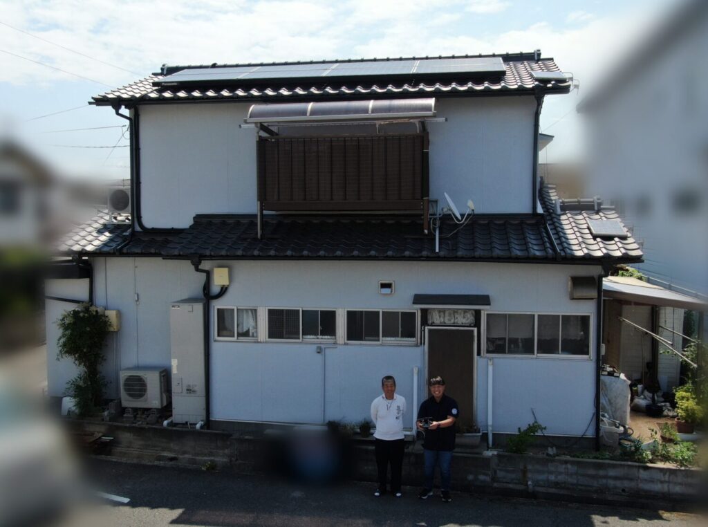 外壁塗装　無機フッ素塗装プラン_岡山市南区O様_26033