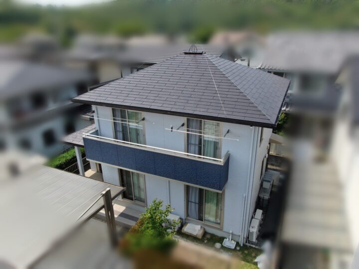 外壁塗装　フッ素塗装プラン_岡山市北区M様_26031
